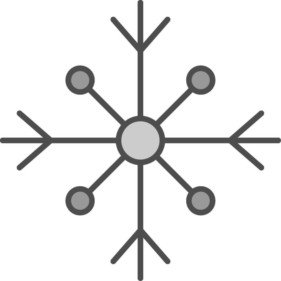 Snow Fillay Icon vector