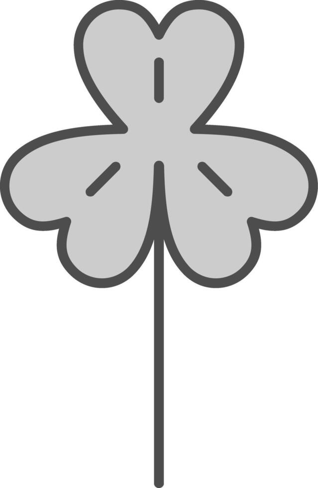 Clover Fillay Icon vector