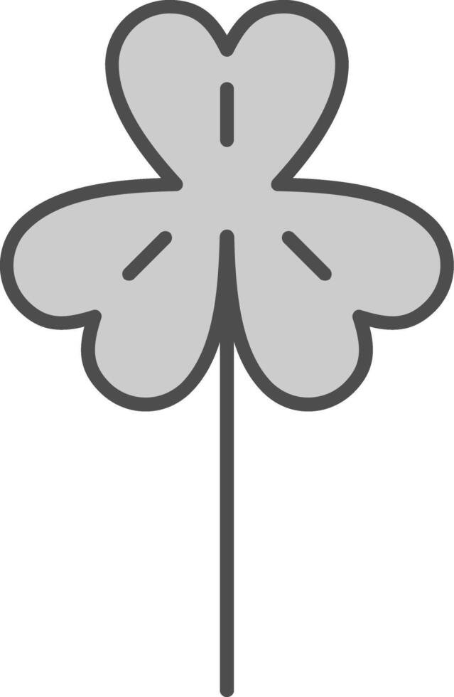 Clover Fillay Icon vector