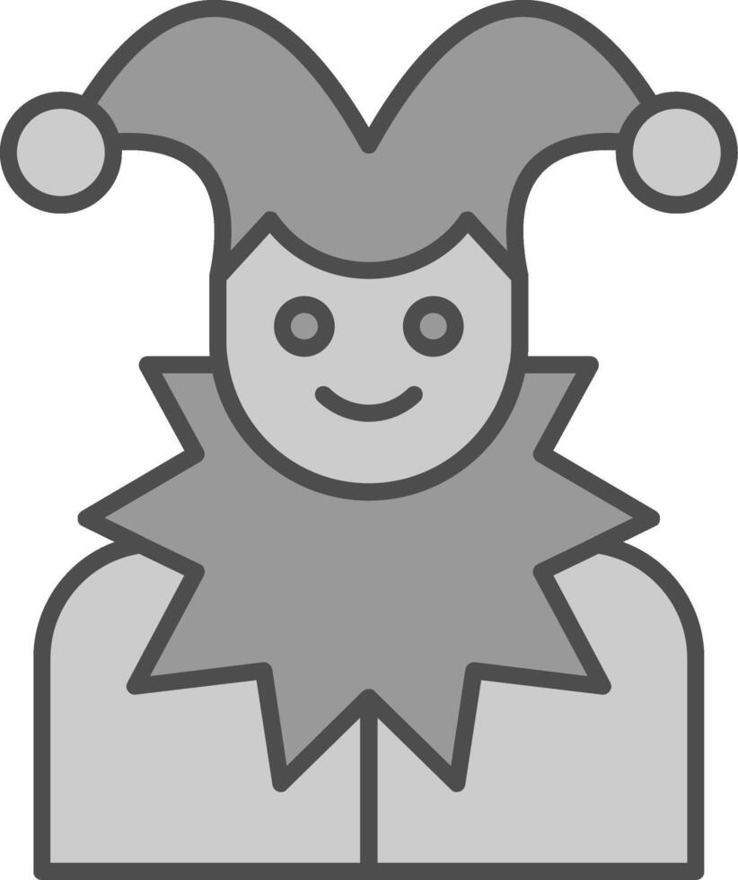 Jester Fillay Icon vector