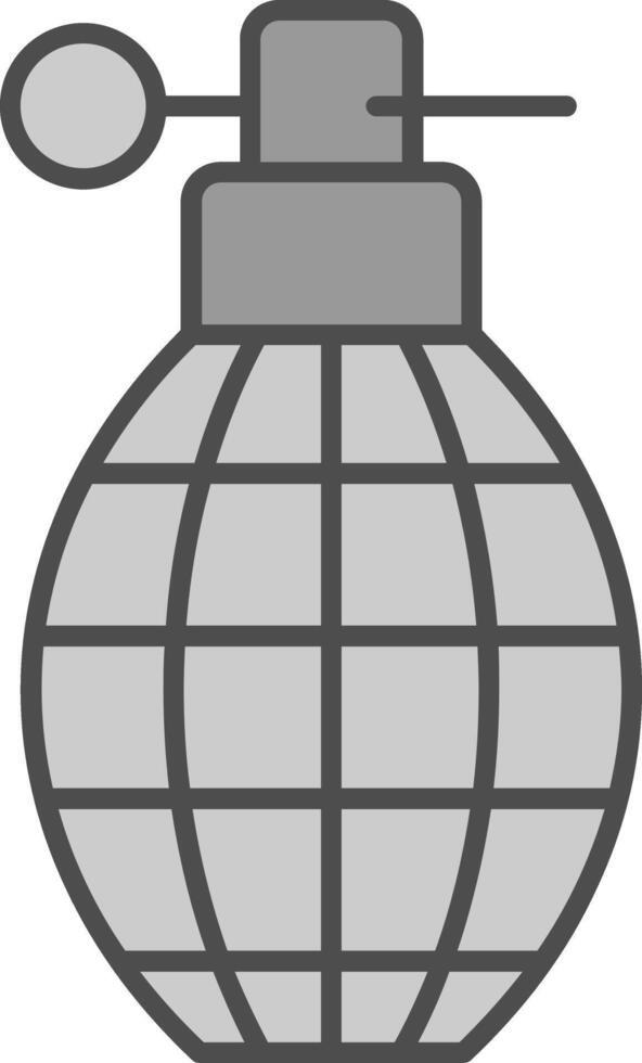 Grenade Fillay Icon vector