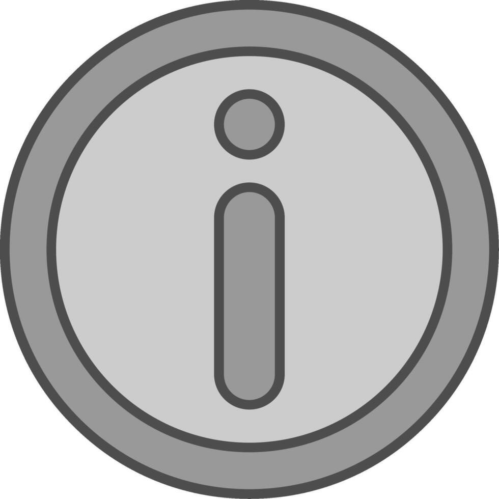 Information Fillay Icon vector