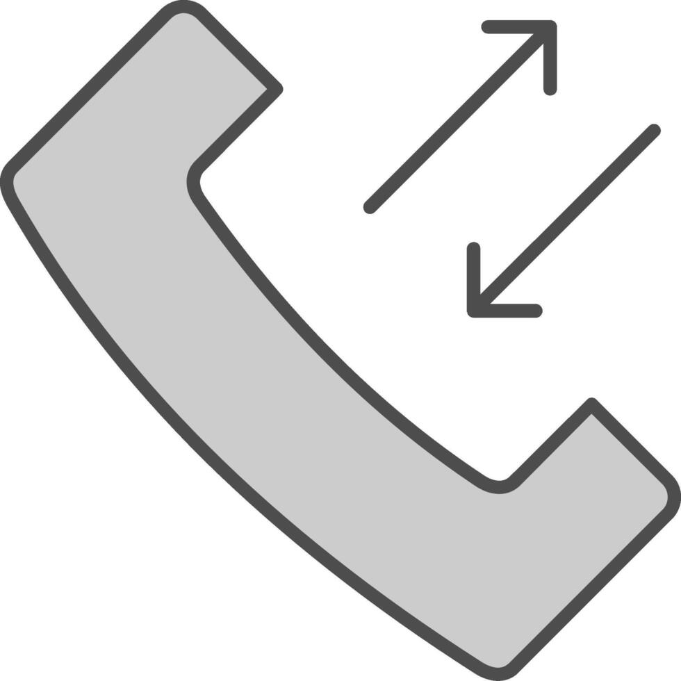 Contact Us Fillay Icon vector