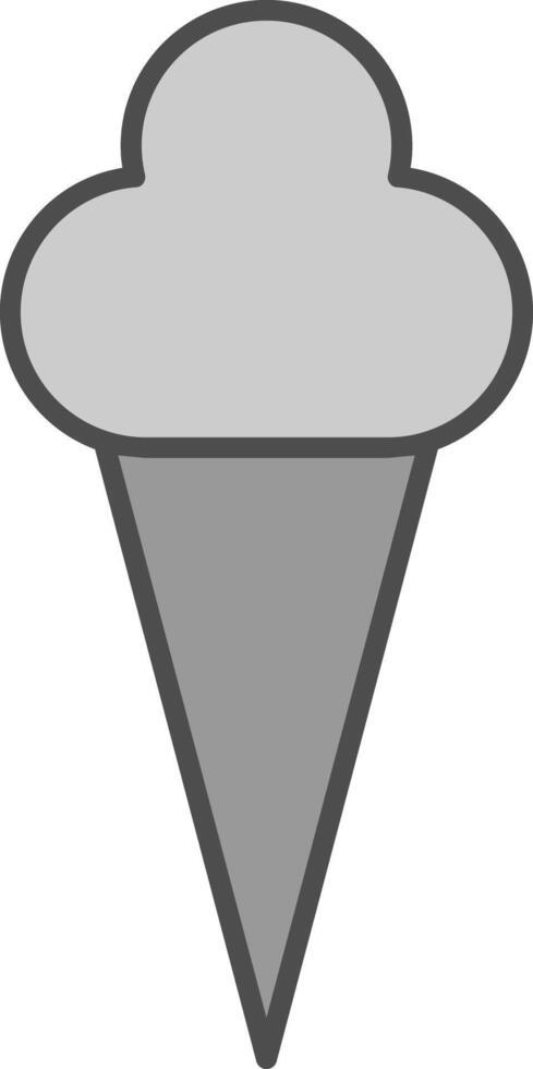 Ice Cream Fillay Icon vector