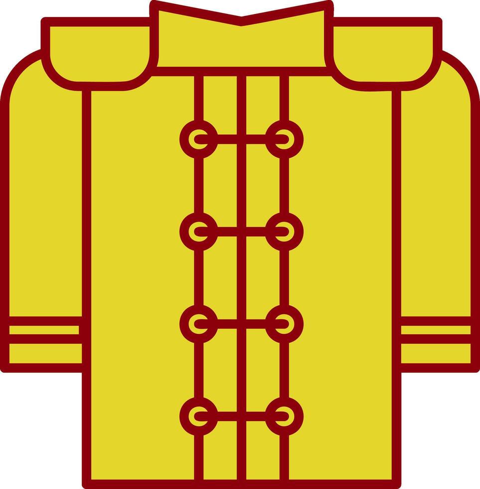 Marching Uniform Line Circle Icon vector