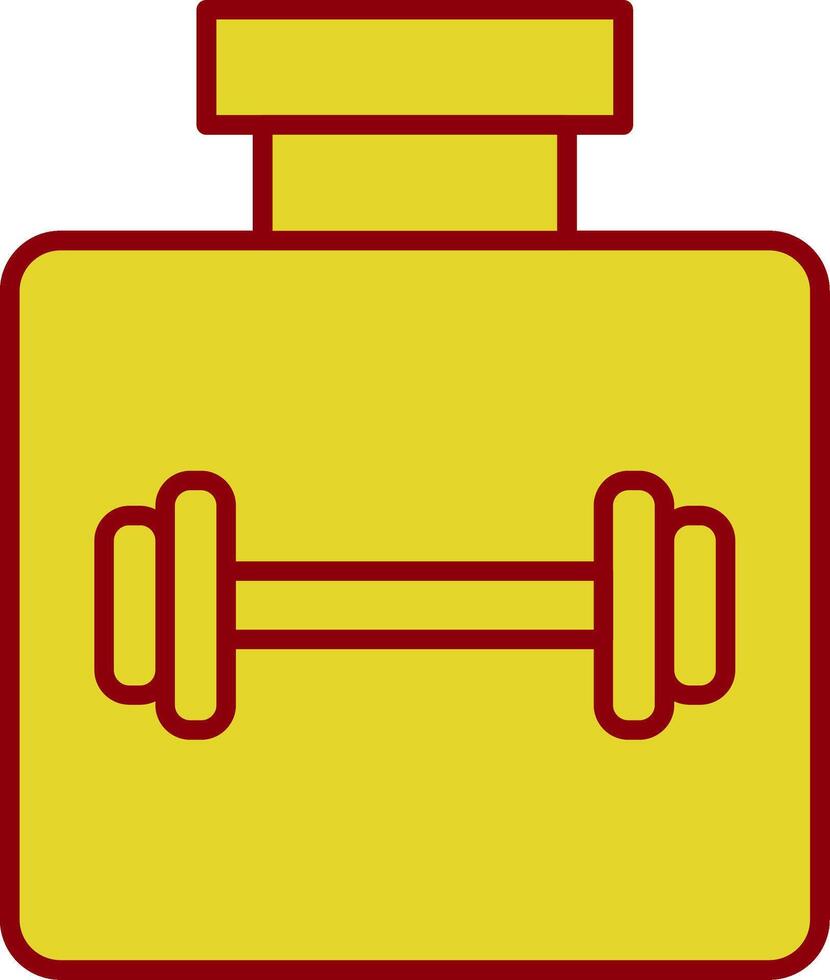Protein Line Two Color Icon vector