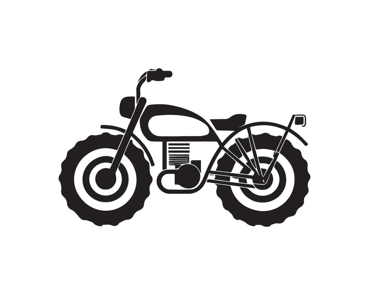 bike silhouette icon graphic logo design vector