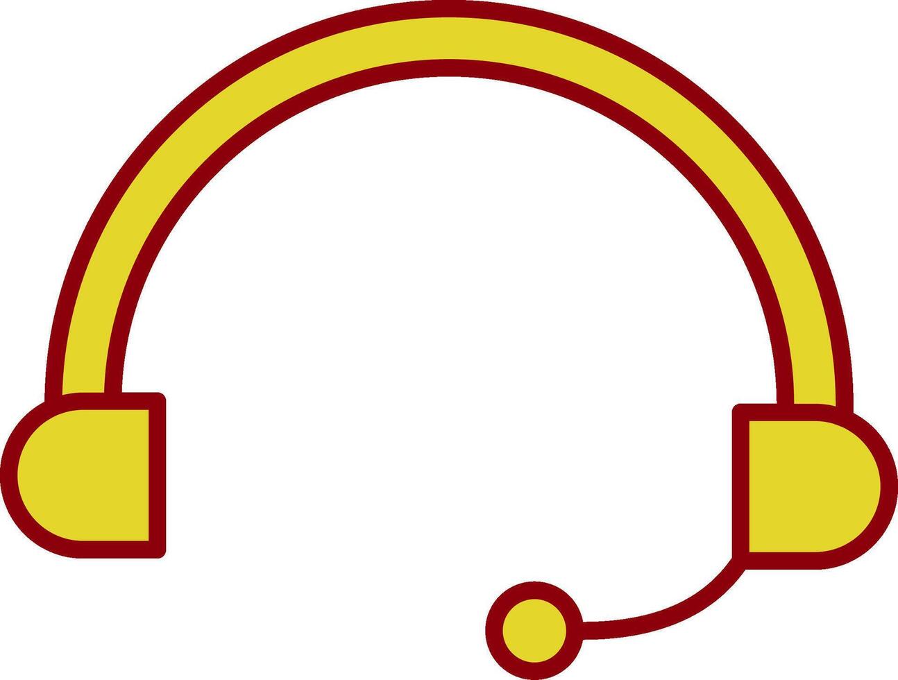 Service Line Two Color Icon vector