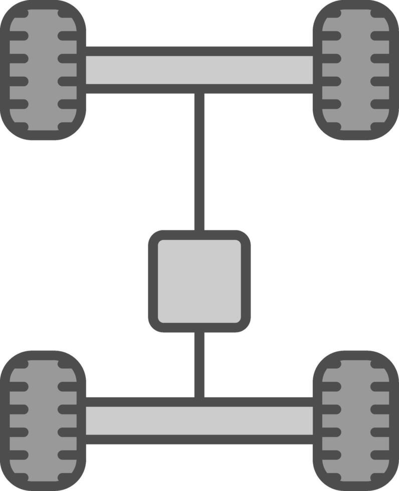 Axletree Fillay Icon vector