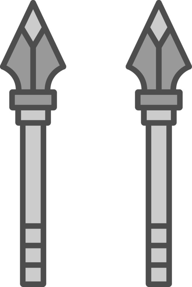 Spear Fillay Icon vector