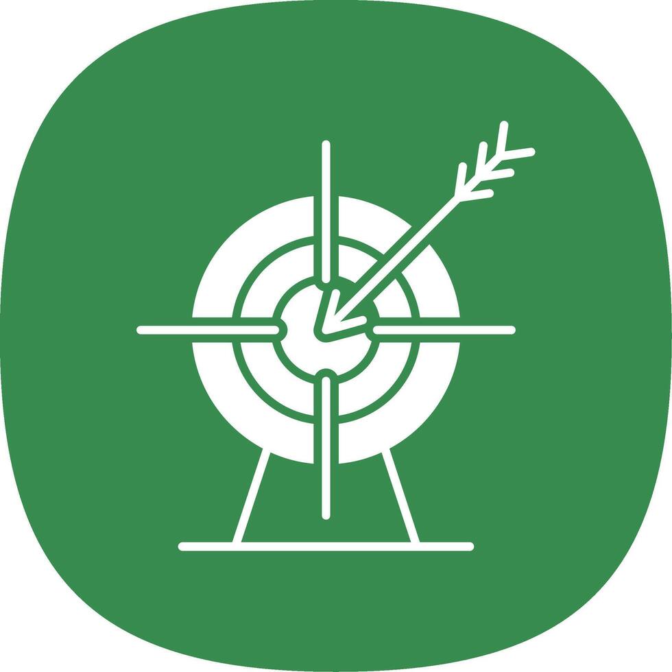 Archery Fillay Icon vector