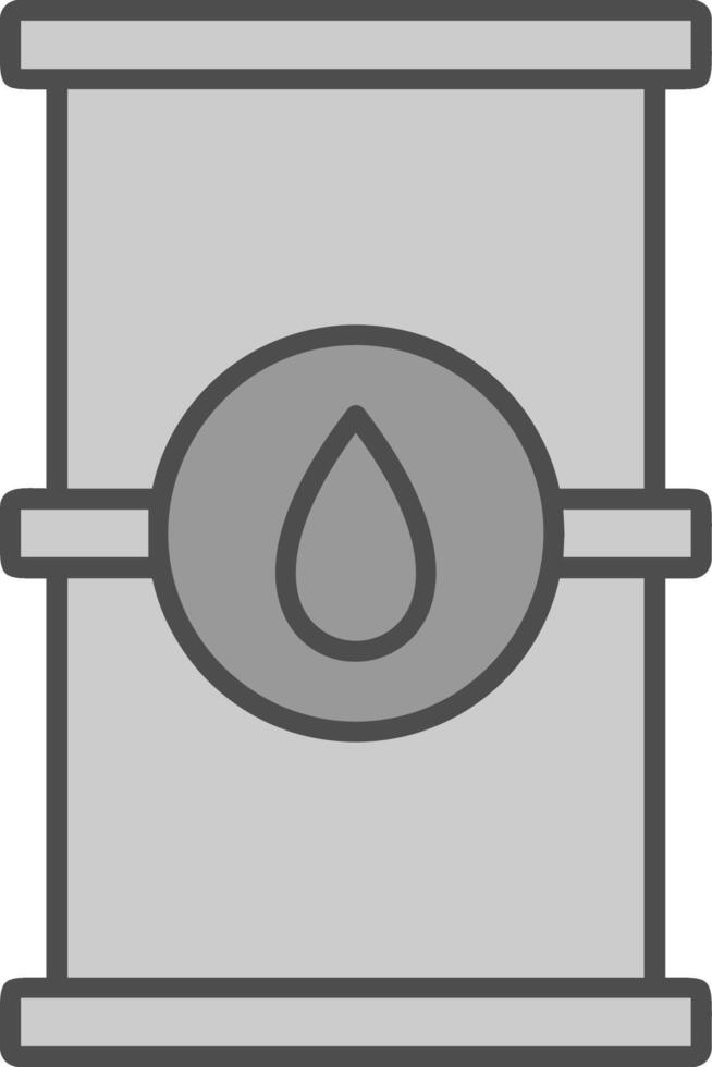 Barrel Fillay Icon vector