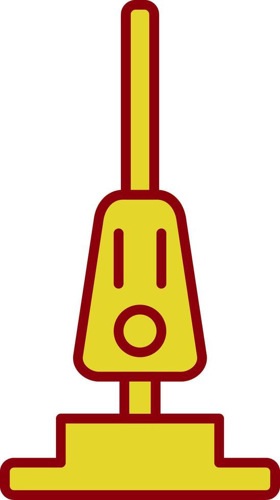 Vacuum Cleaner Line Two Color Icon vector