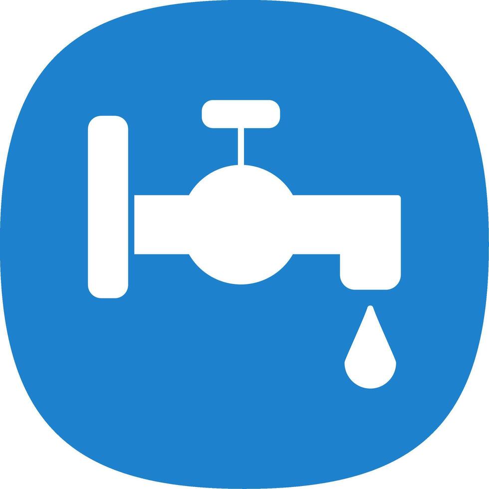 Tap Line Two Color Icon vector