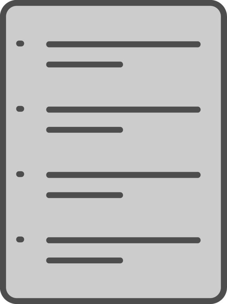 To Do List Line Two Color Icon vector