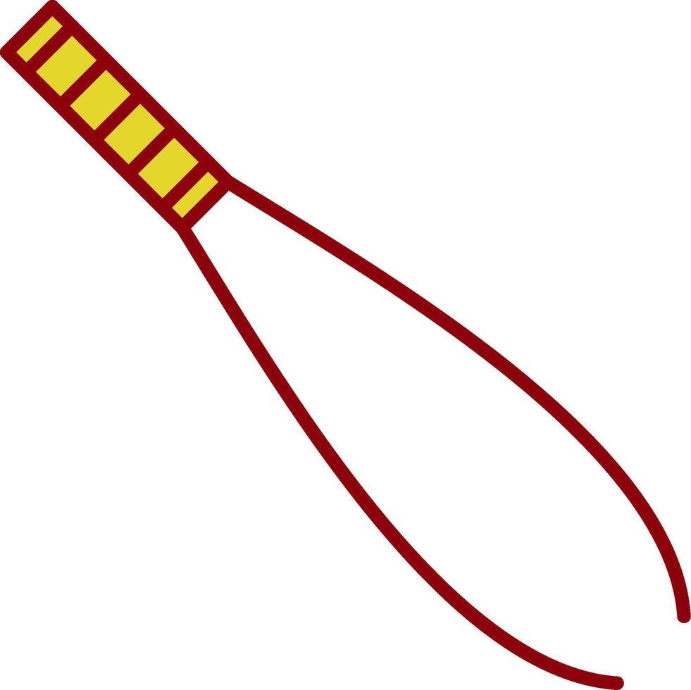 Tweezers Line Two Color Icon vector