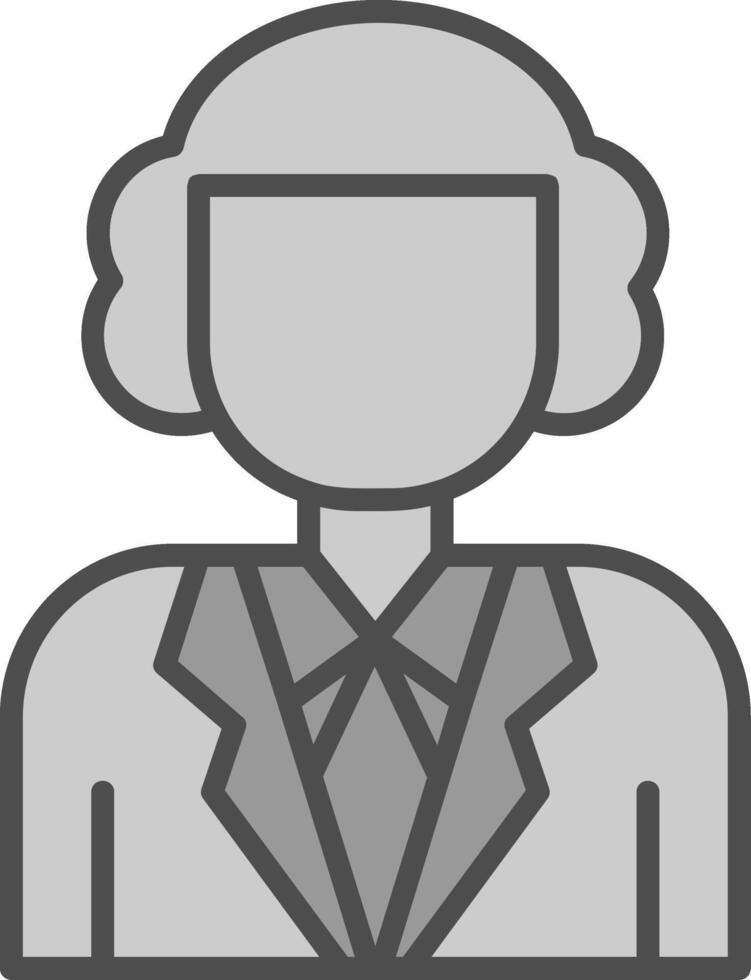 Judge Fillay Icon vector
