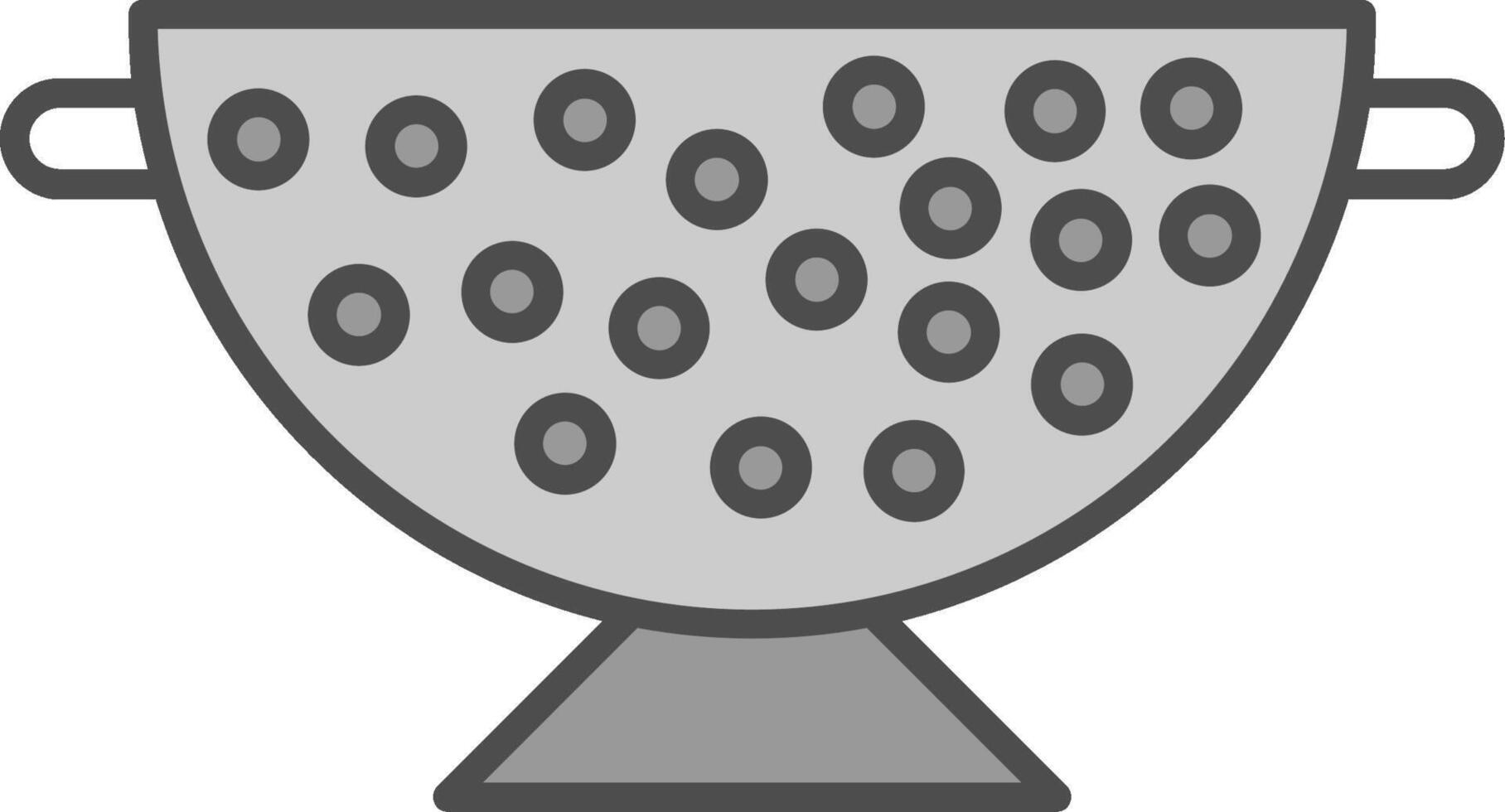 Sieve Fillay Icon vector