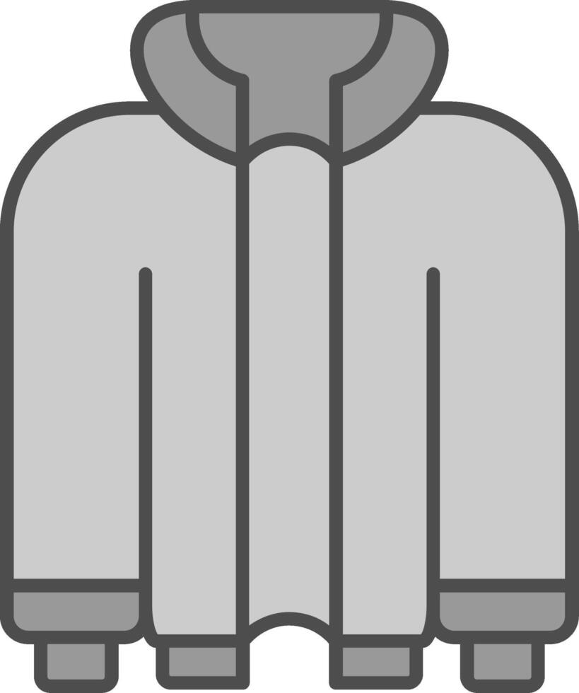 Jacket Fillay Icon vector