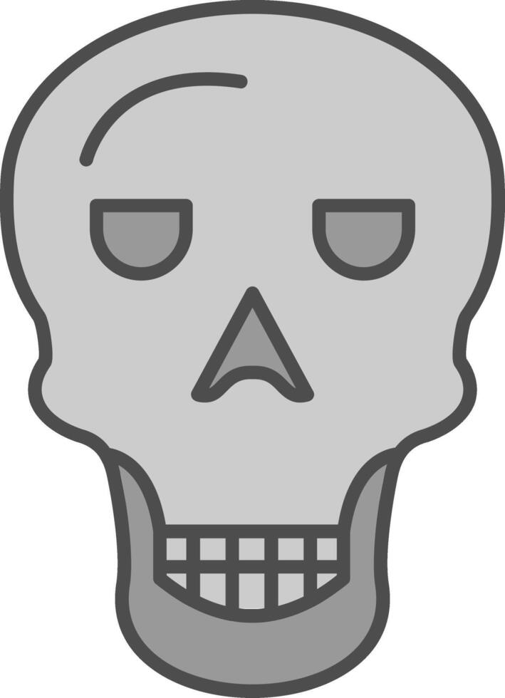 Osteology Fillay Icon vector