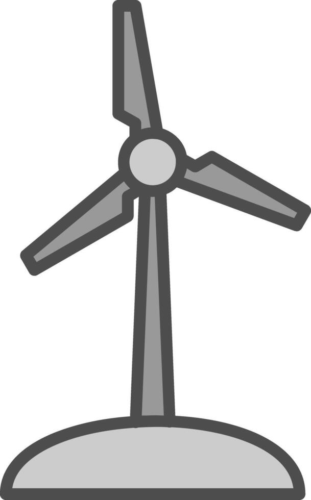 Turbine Fillay Icon vector