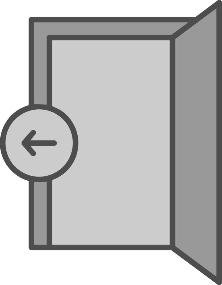 Entry Fillay Icon vector