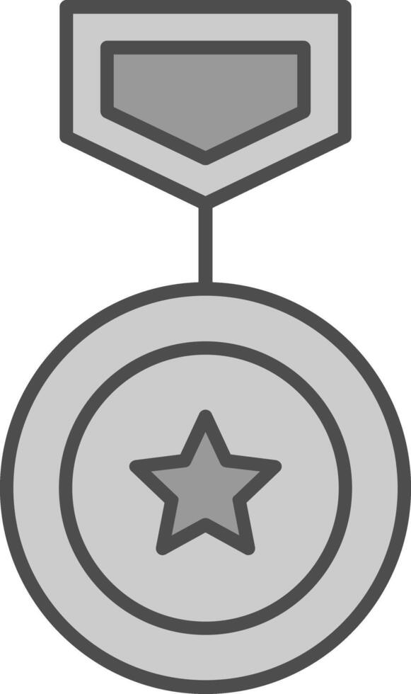 Winning Line Circle Icon vector