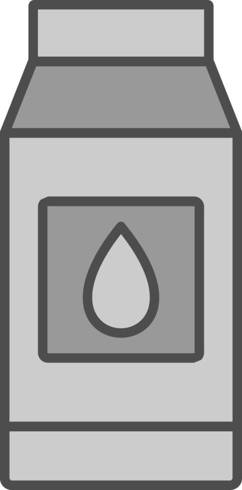 Milk Fillay Icon vector