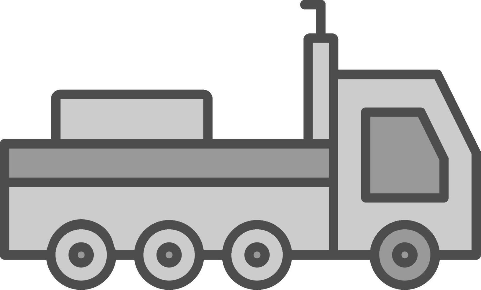 Trailer Fillay Icon vector