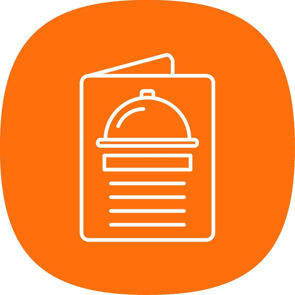 Menu Line Curve Icon vector