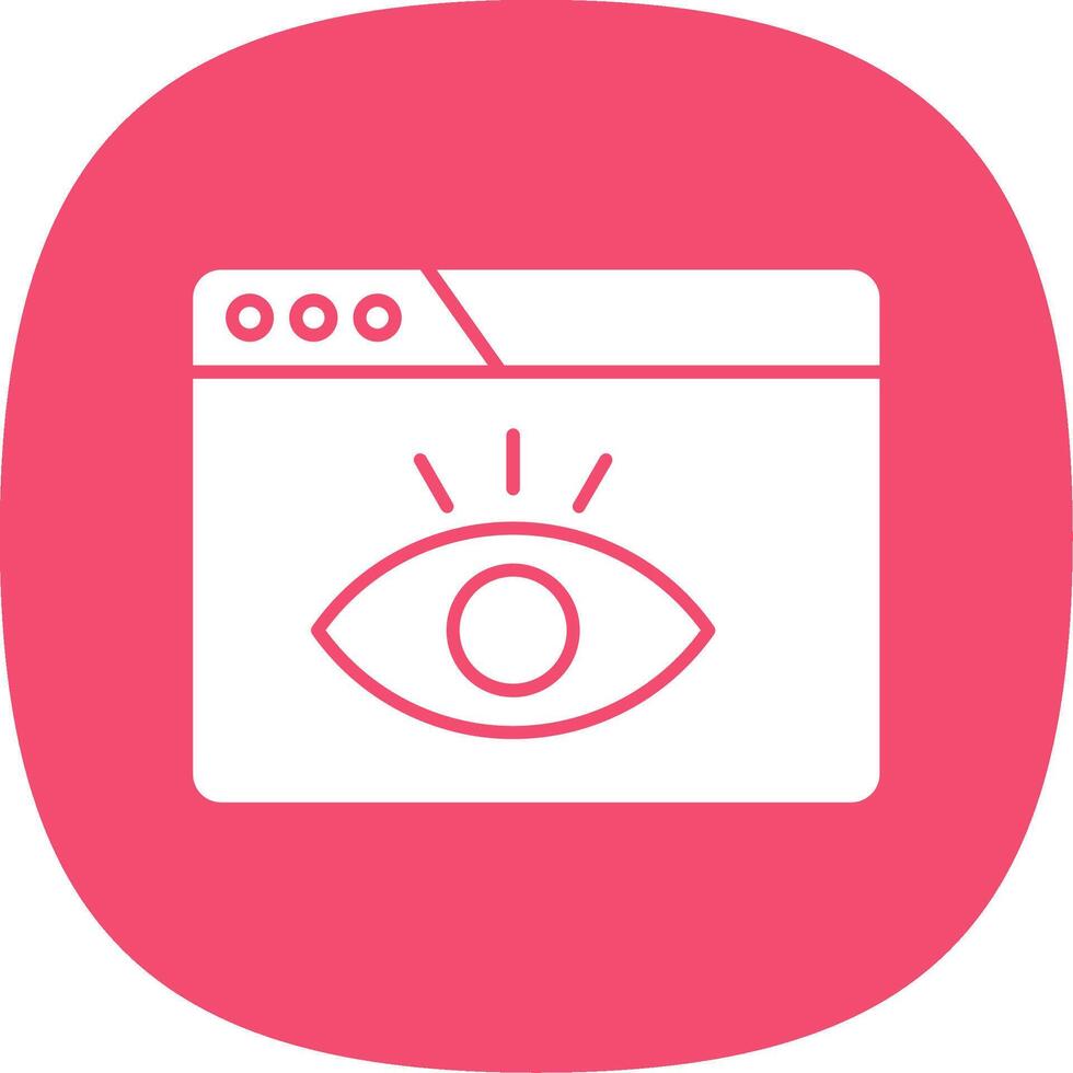 Visualization Line Two Color Icon vector