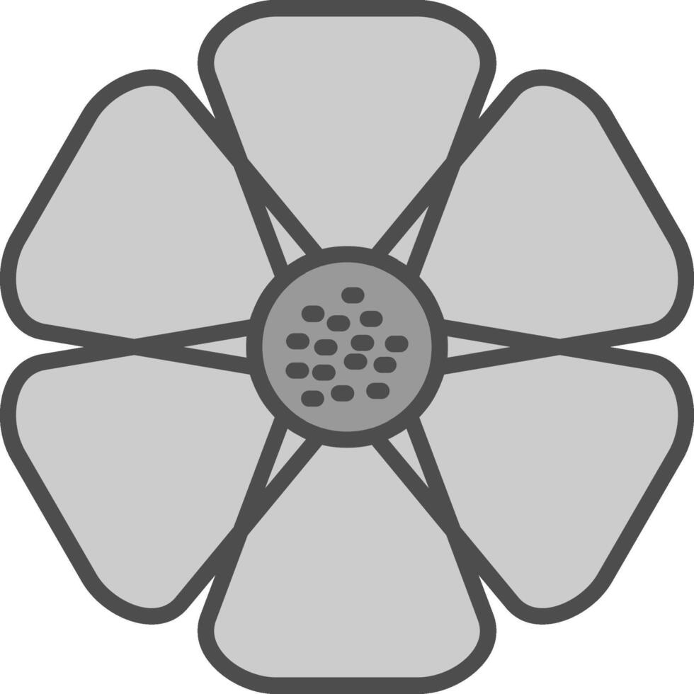 Hibiscus Fillay Icon vector