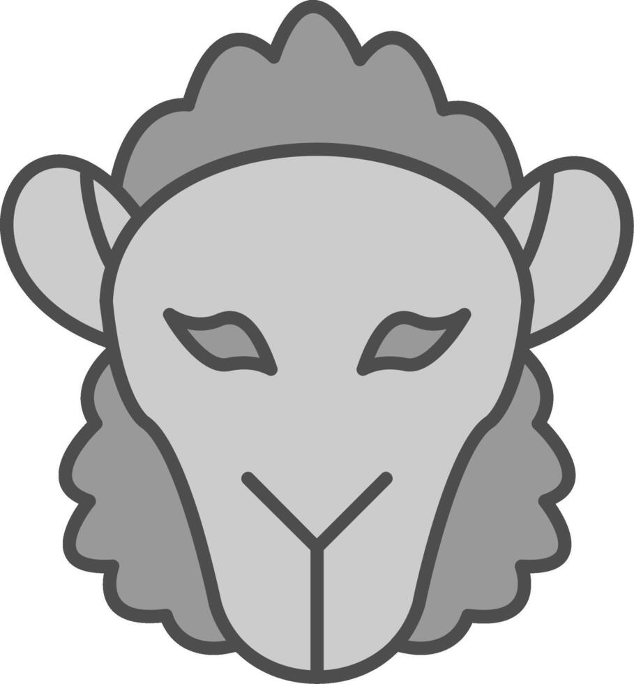 Sheep Fillay Icon vector