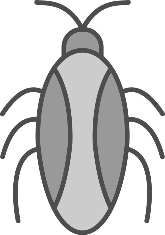 Cockroach Fillay Icon vector