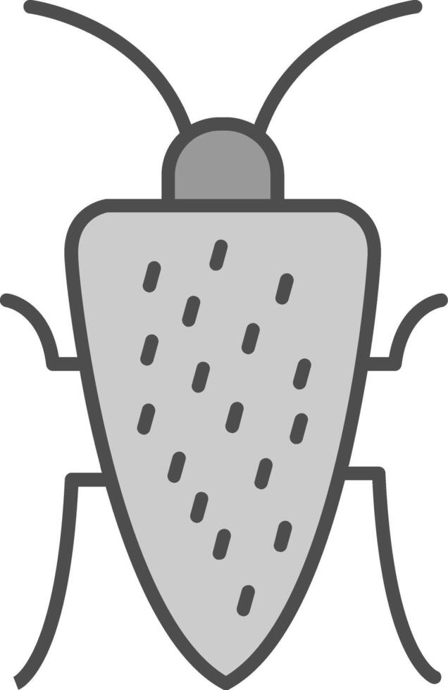 Cockroach Fillay Icon vector