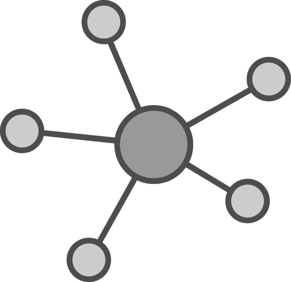 Connection Fillay Icon vector