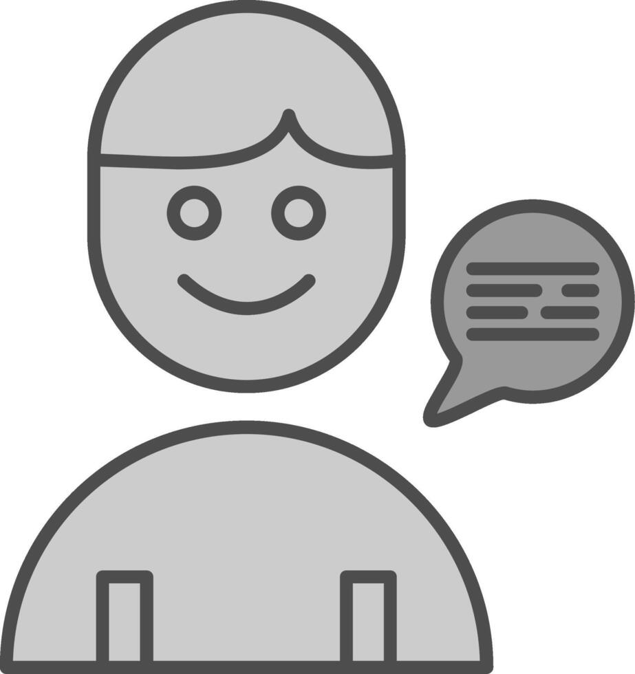 Customer Service Fillay Icon vector