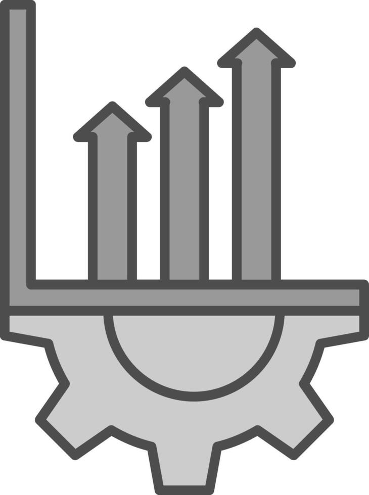 Setting Fillay Icon vector