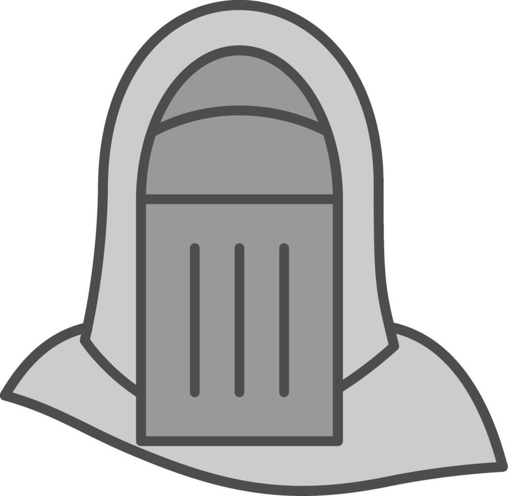 Niqab Fillay Icon vector