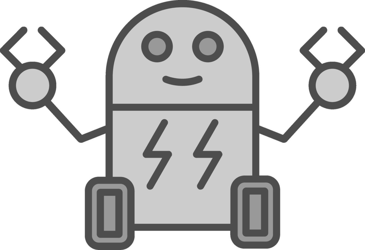 Cyborg Fillay Icon vector