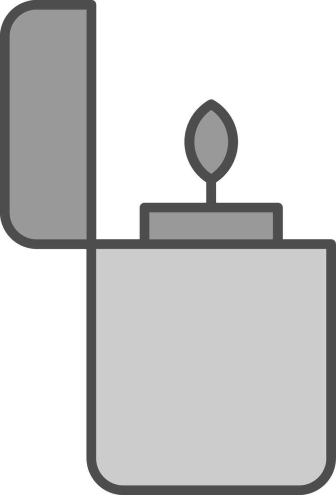 Zippo Fillay Icon vector