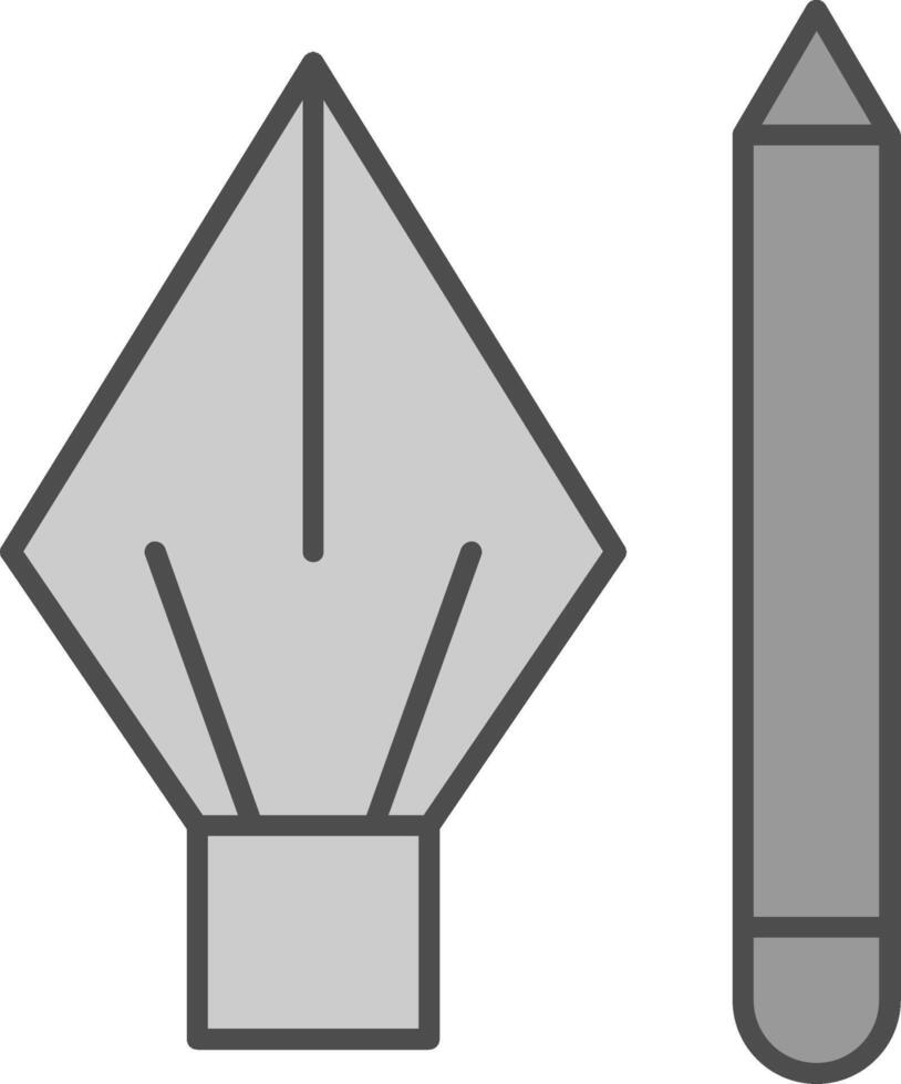 Pencil Fillay Icon vector