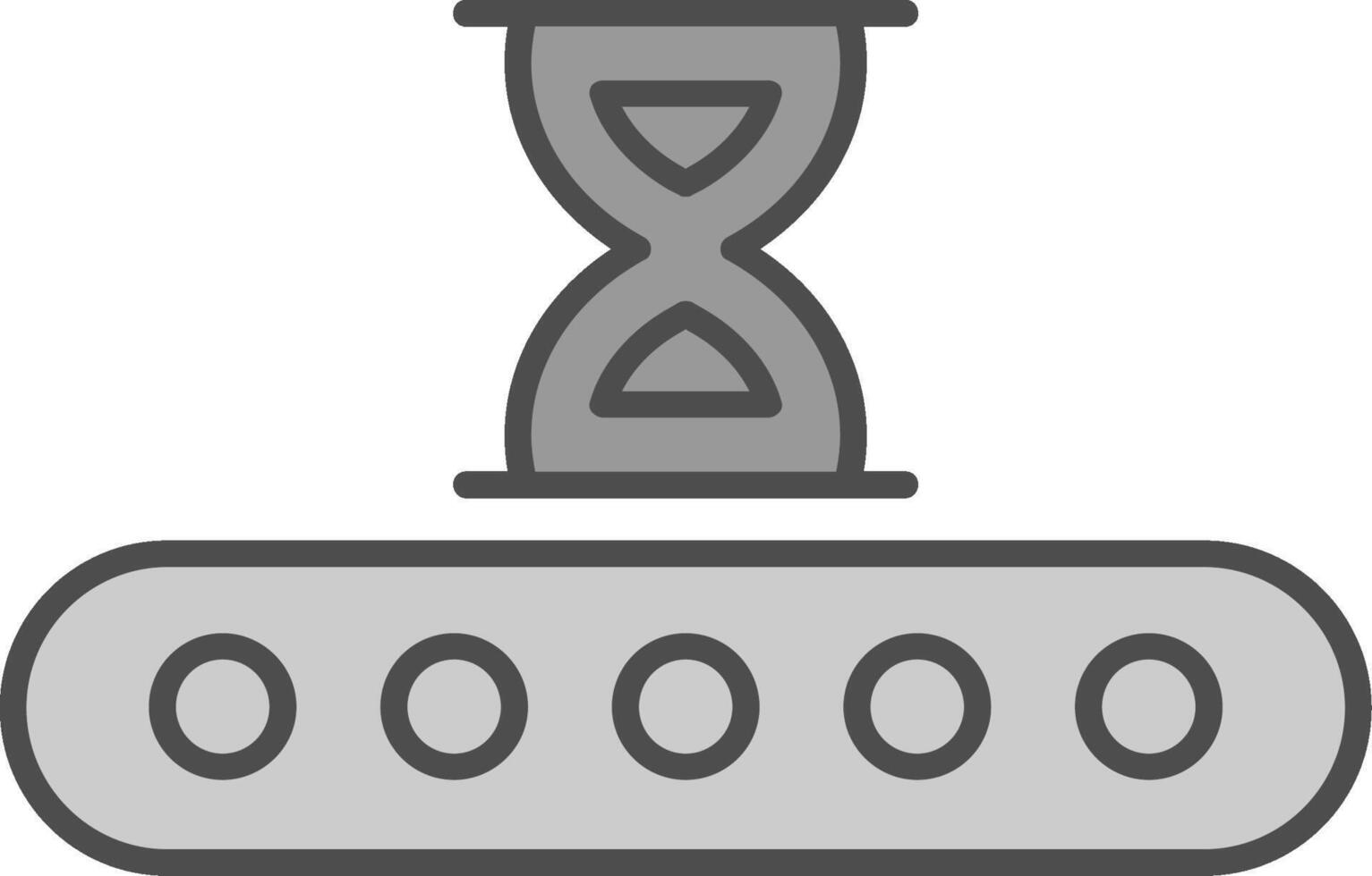 Waiting Fillay Icon vector