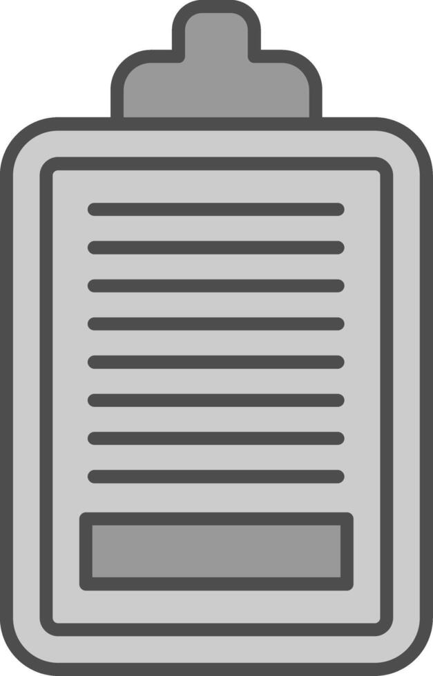 Task Fillay Icon vector