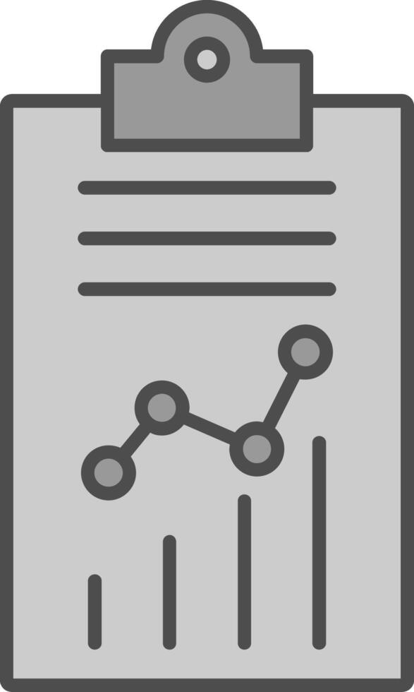 Report Fillay Icon vector