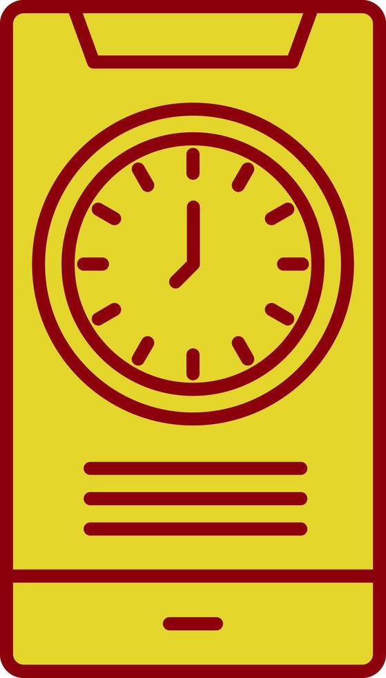 Time Line Circle Icon vector