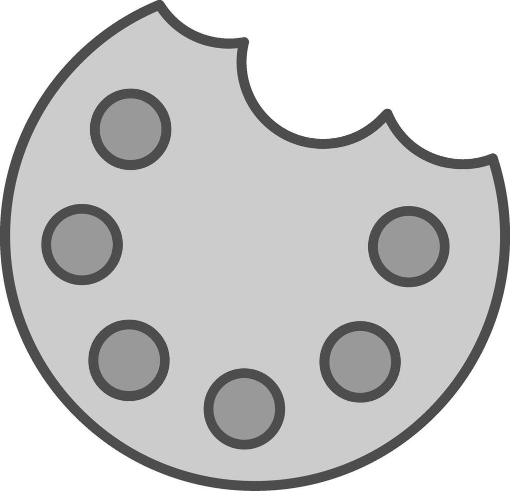 Palette Fillay Icon vector