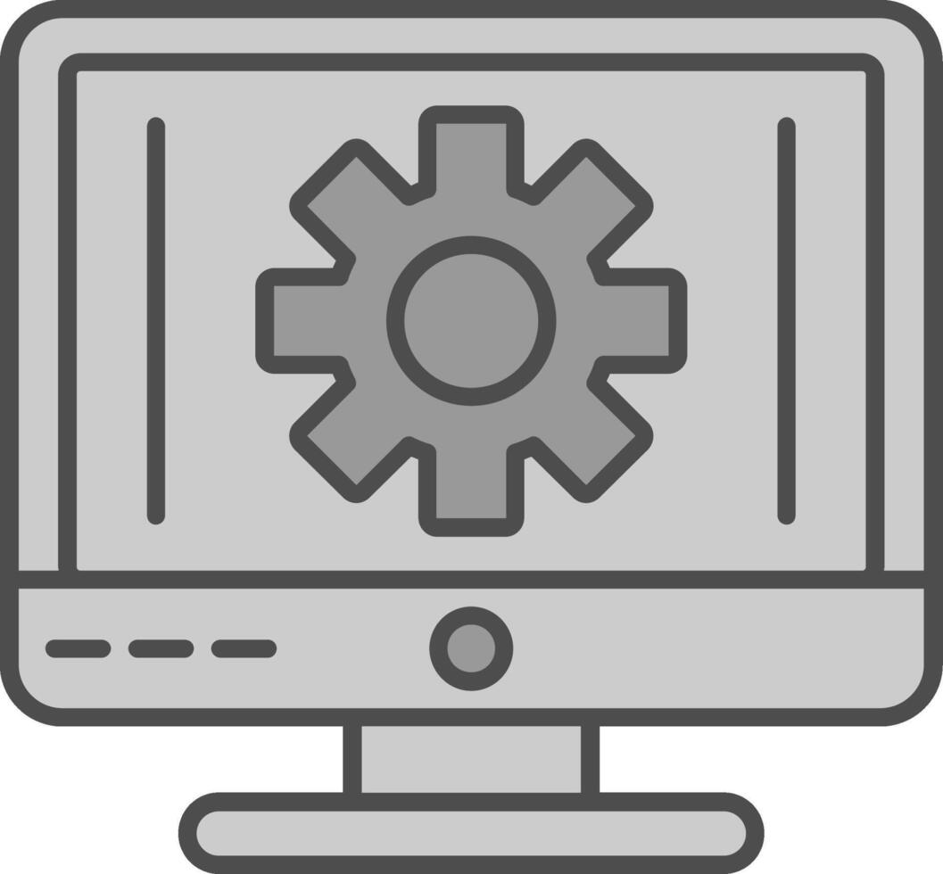 Tool Fillay Icon vector