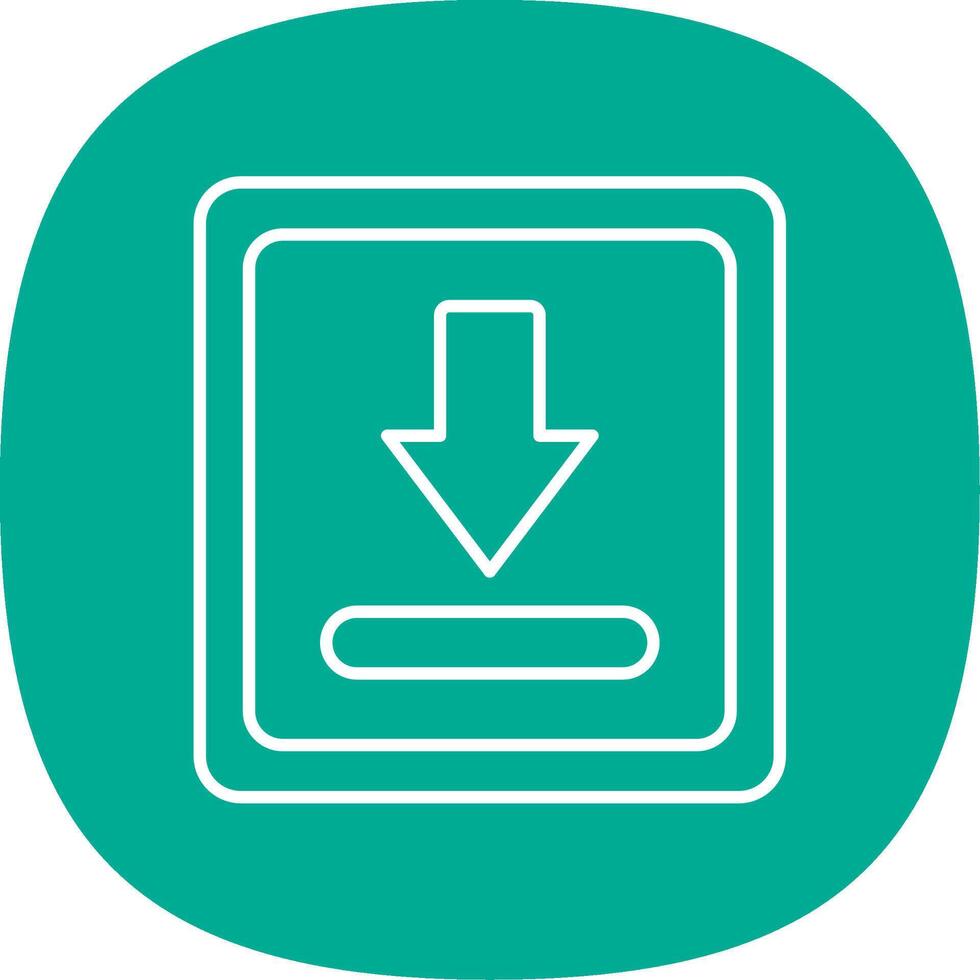 Download Line Curve Icon vector