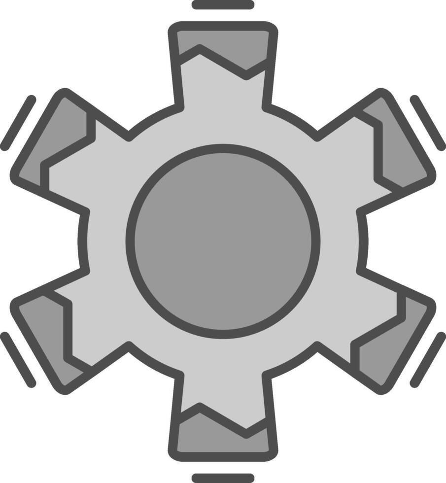 ajuste relleno icono vector